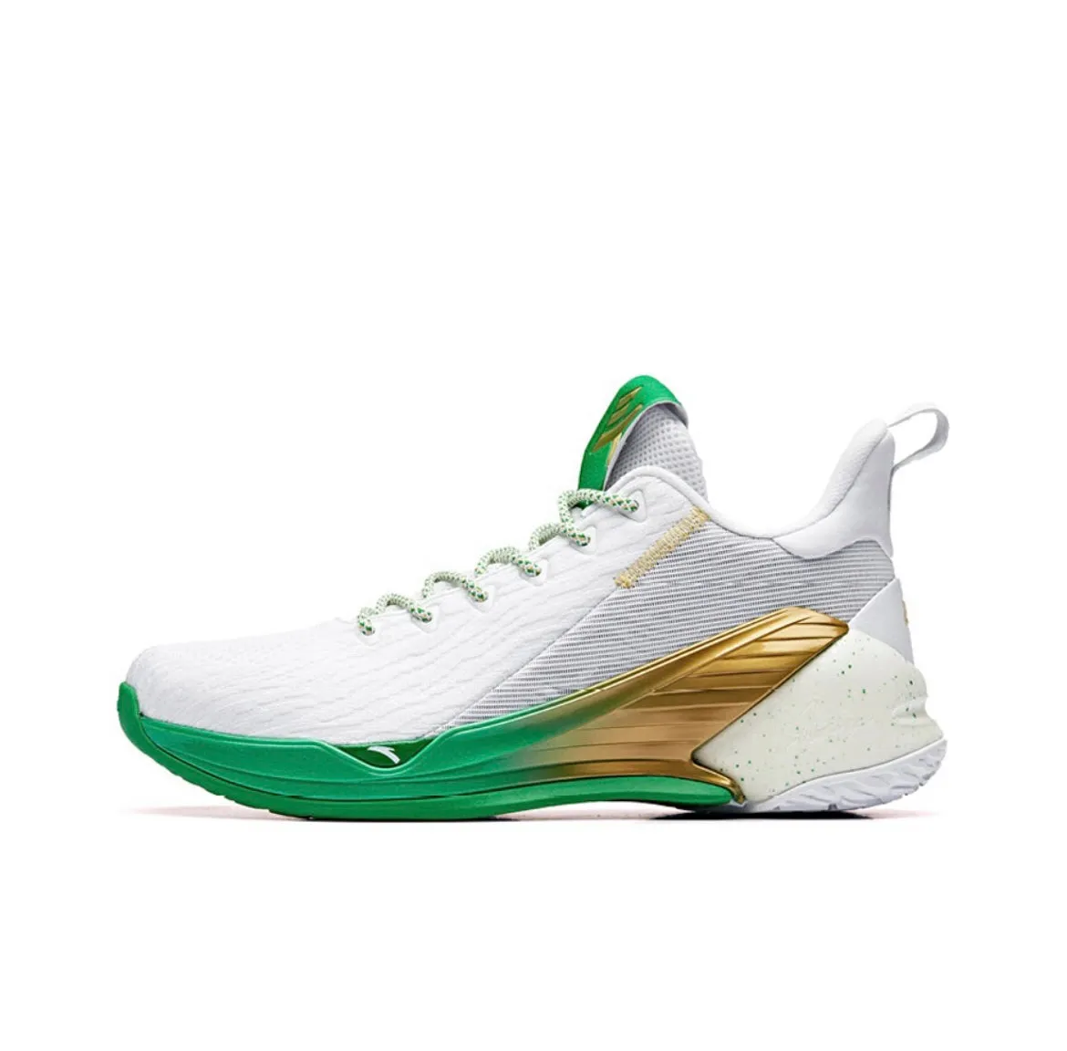 Anta Men's Klay Thompson Kt4 White/Green Basketball Shoes