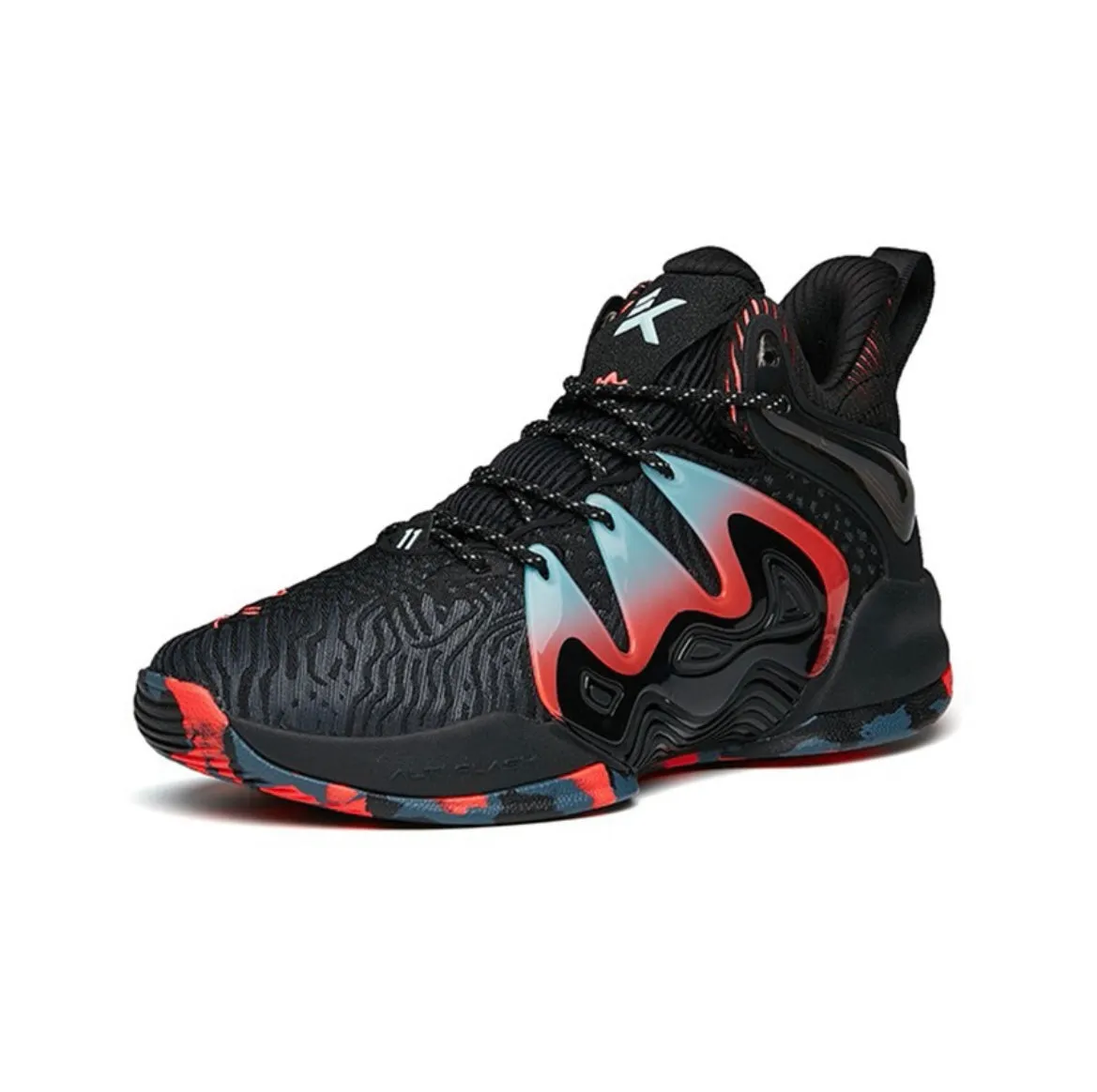 Anta Men's KT "The Mountain 1.0" Low Actual Basketball Shoes - Black