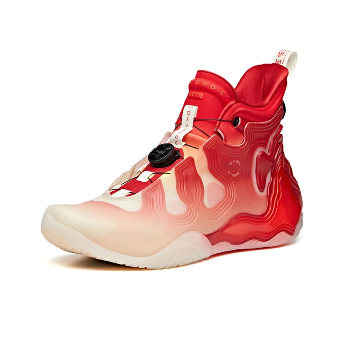 Anta Men‘s Star Peak High Basketball Shoes - Red