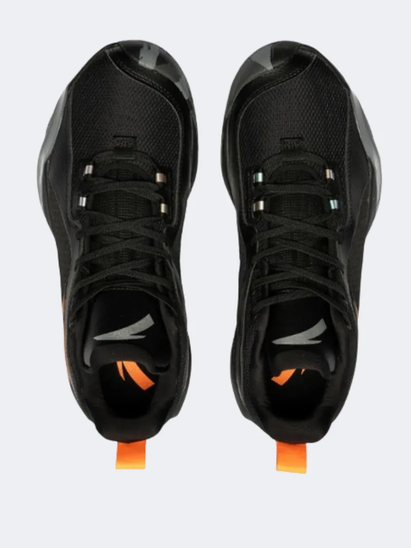 Anta Wind Tunnel 4 Men Basketball Shoes Black/Orange