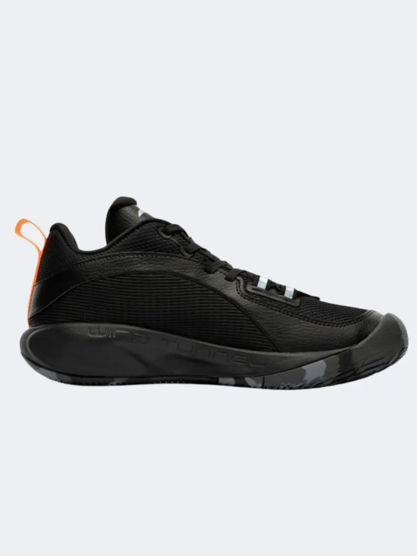 Anta Wind Tunnel 4 Men Basketball Shoes Black/Orange