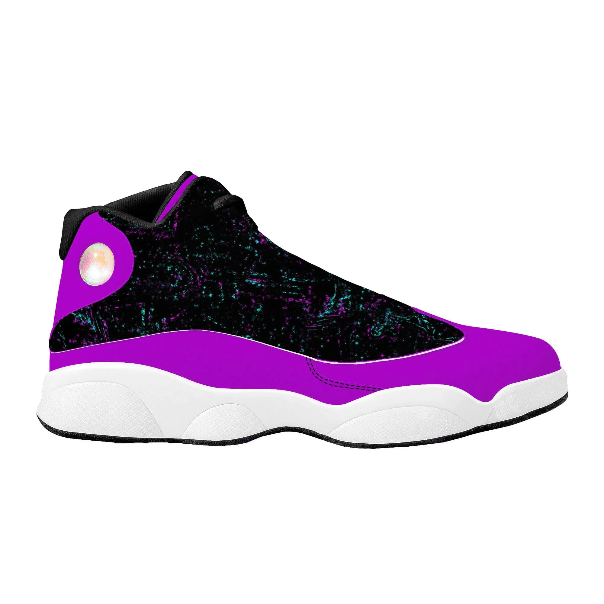 Beauty Unisex Basketball Shoes - Black