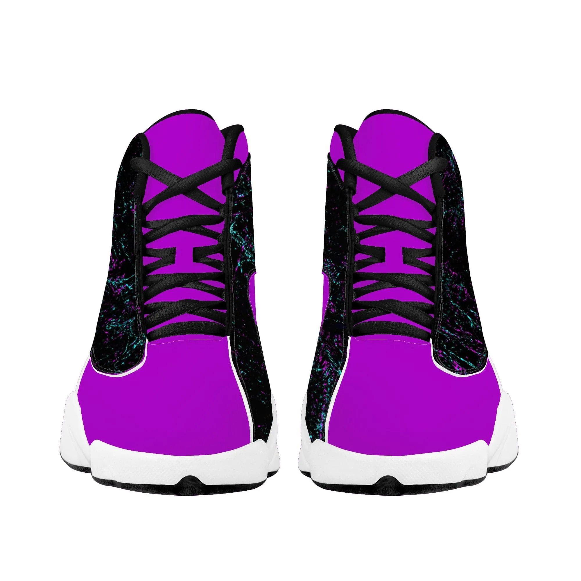 Beauty Unisex Basketball Shoes - Black