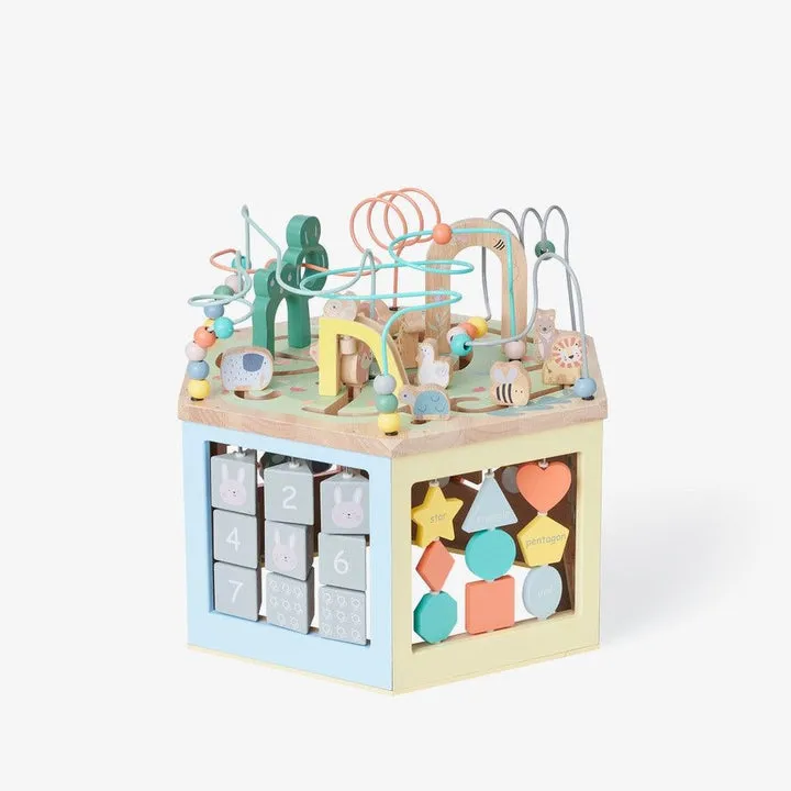 Bubble 7 in 1 Large Wooden Activity Centre