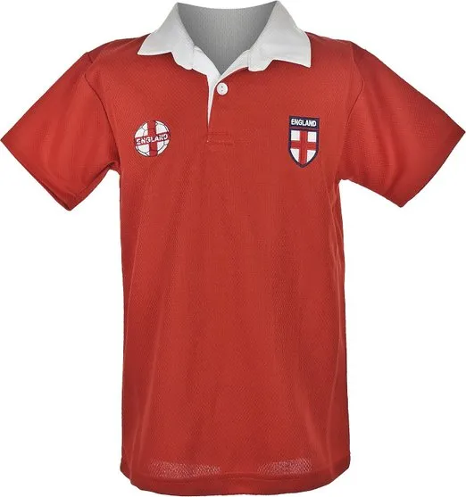 Buy Kids England Football Shirt World Cup Supporter Jersey Red