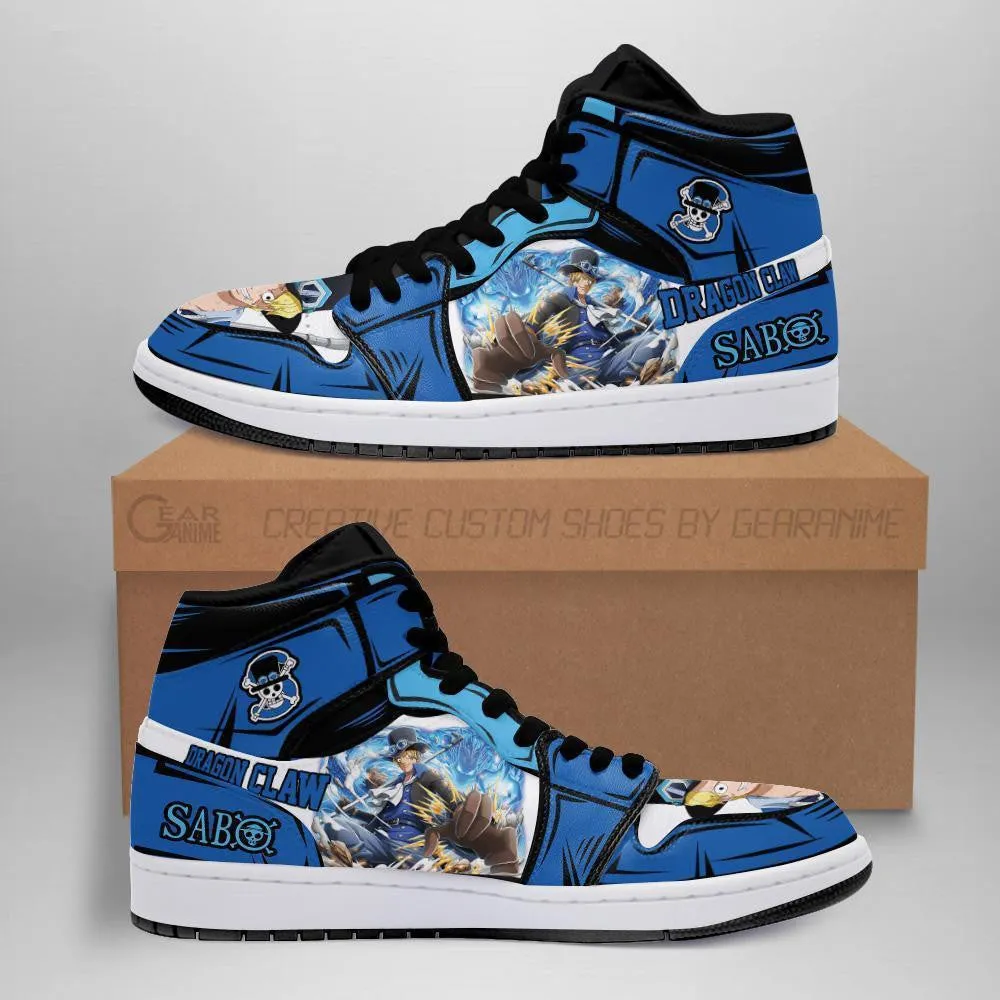 Dragon Claw Sabo Sneakers Custom Skill Anime OP Shoes