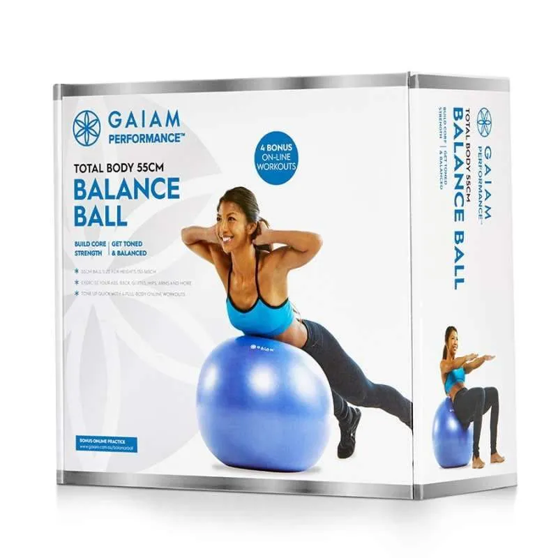 Gaiam Performance BalanceBall Kit 55cm