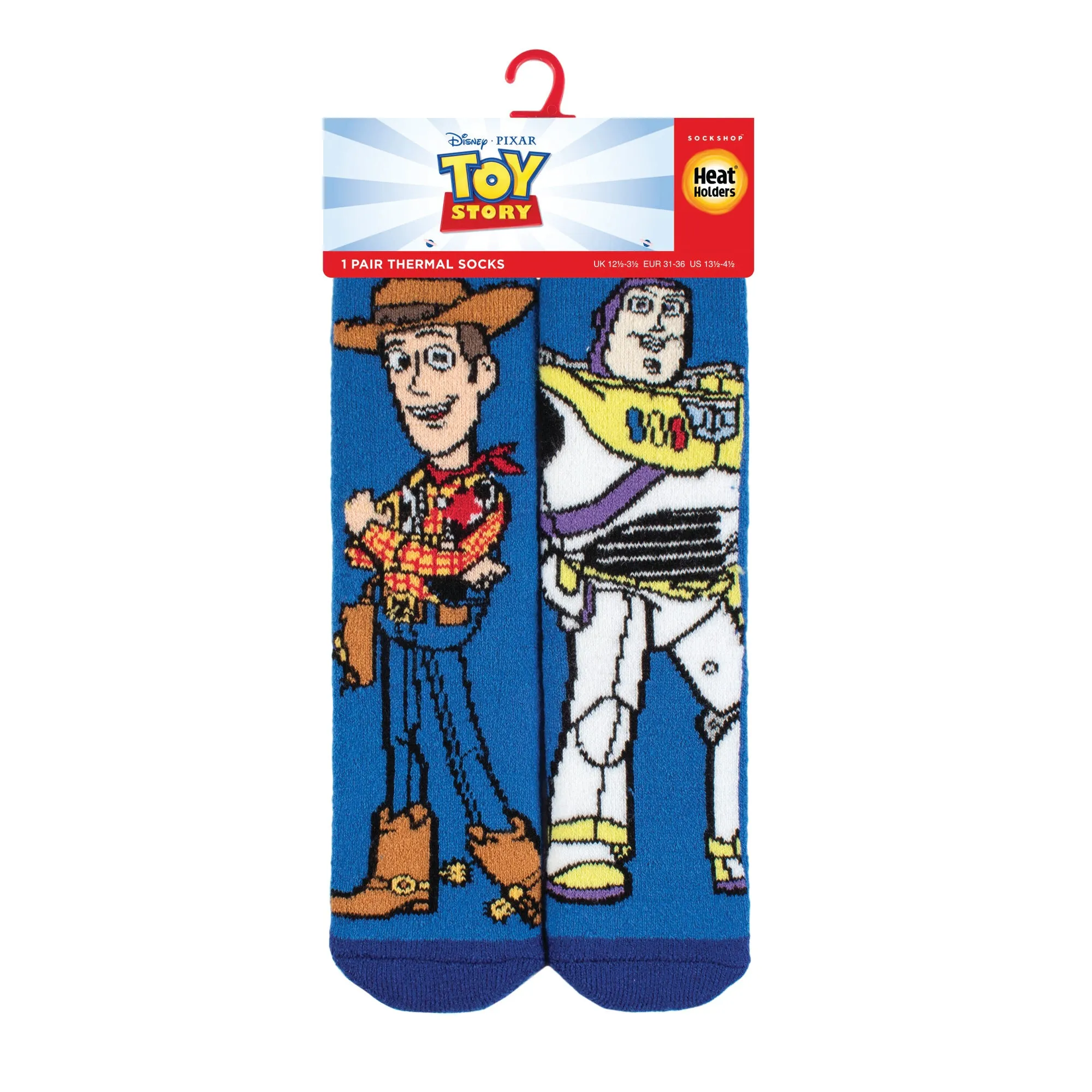 Kids Lite Disney Socks - Toy Story Woody & Buzz