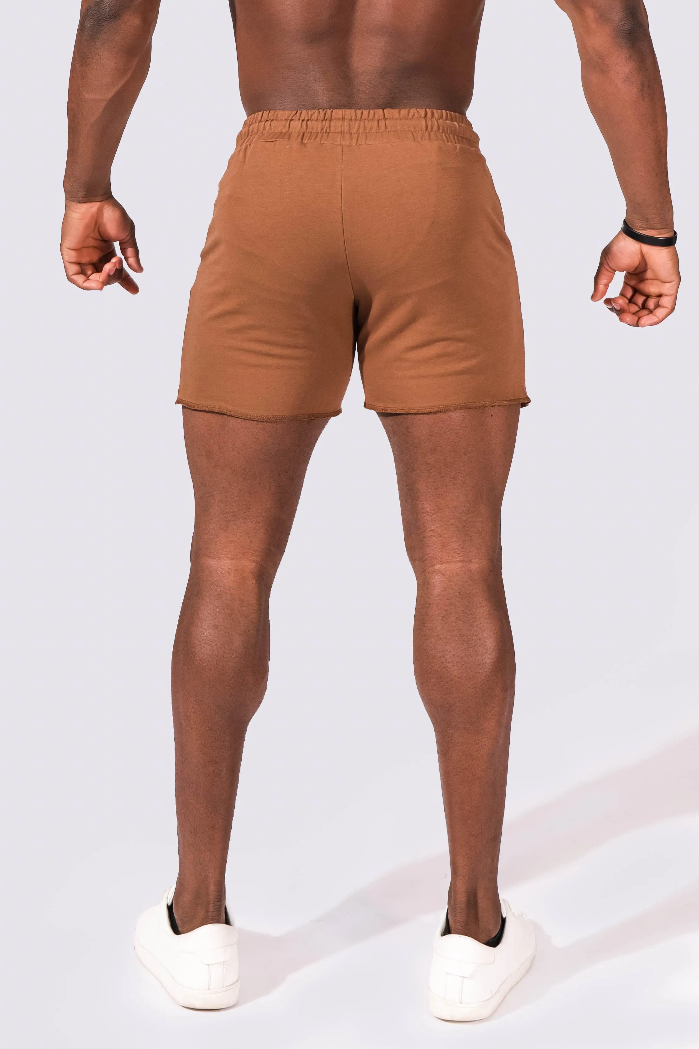 Motion 5'' Varsity Sweat Shorts - Brown