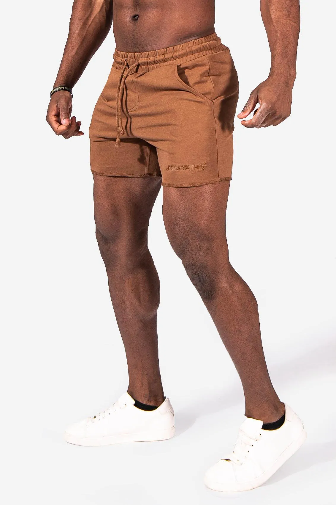 Motion 5'' Varsity Sweat Shorts - Brown