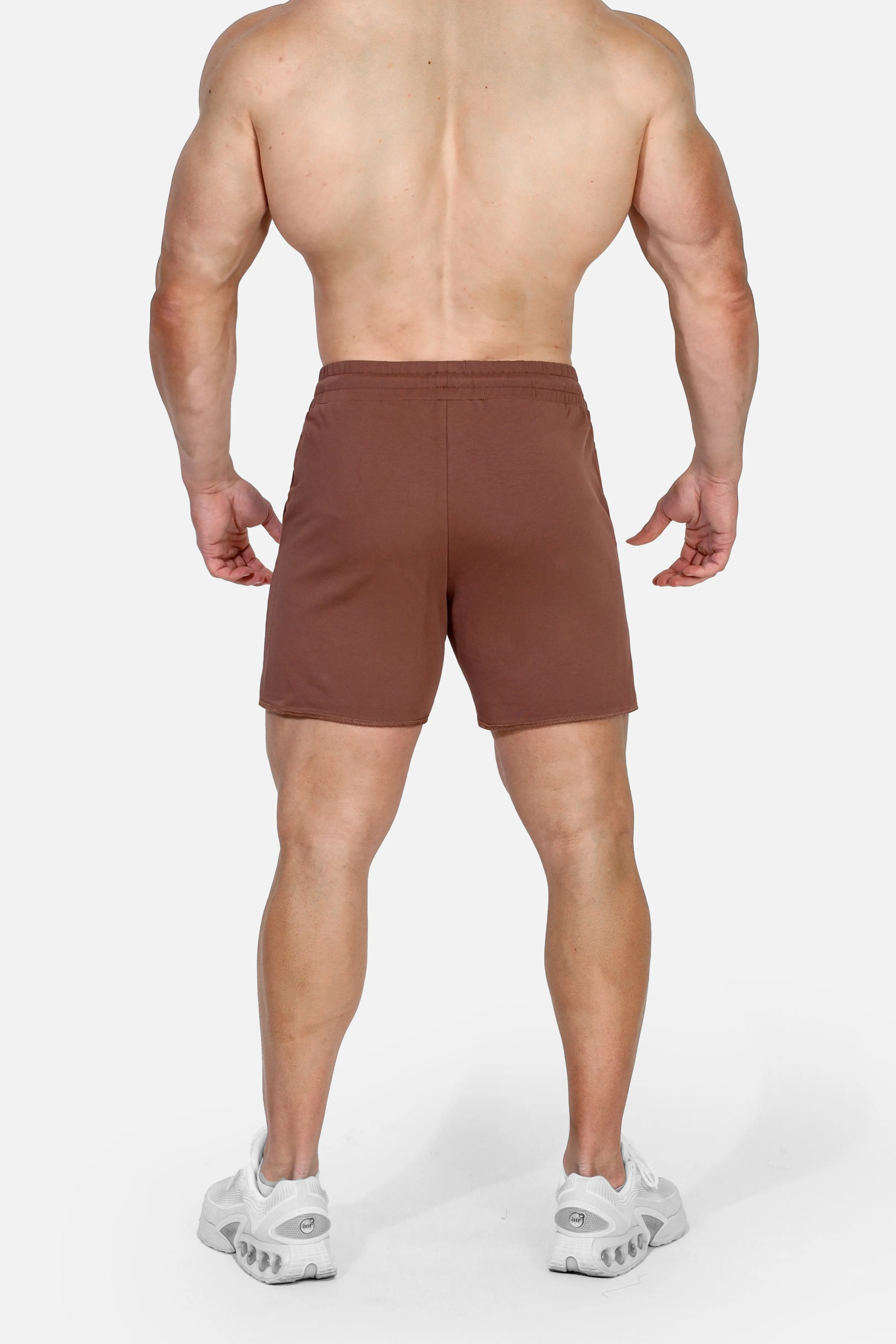 Motion 5'' Varsity Sweat Shorts - Dark Brown