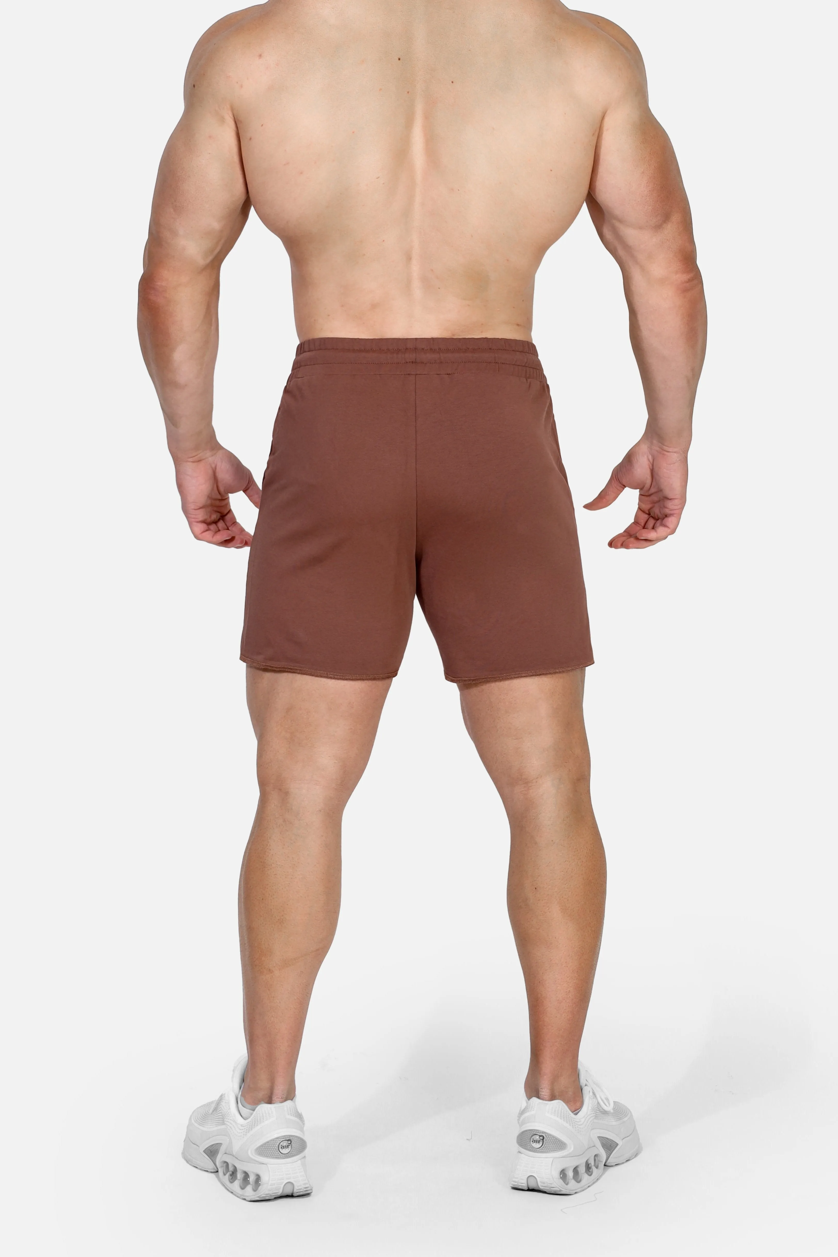 Motion 5'' Varsity Sweat Shorts - Dark Brown