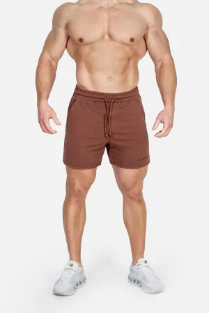 Motion 5'' Varsity Sweat Shorts - Dark Brown