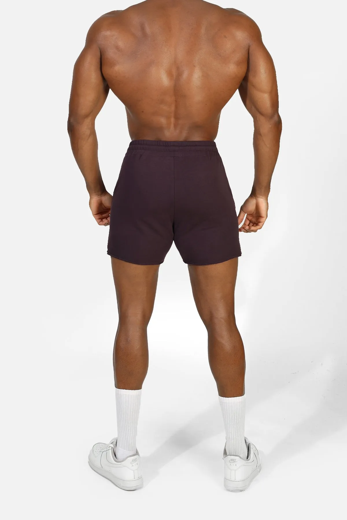 Motion 5'' Varsity Sweat Shorts - Dark Purple