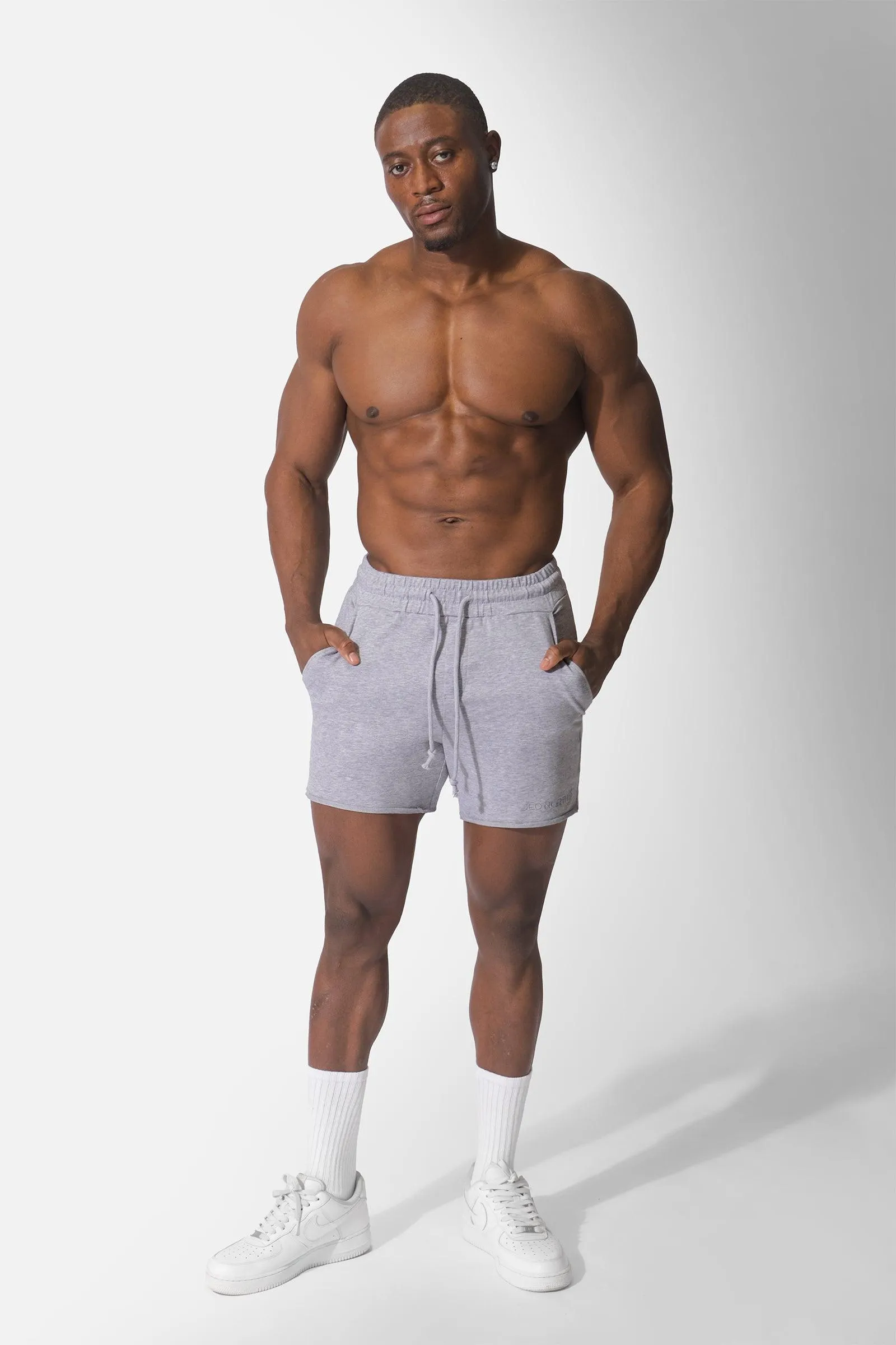 Motion 5'' Varsity Sweat Shorts - Gray