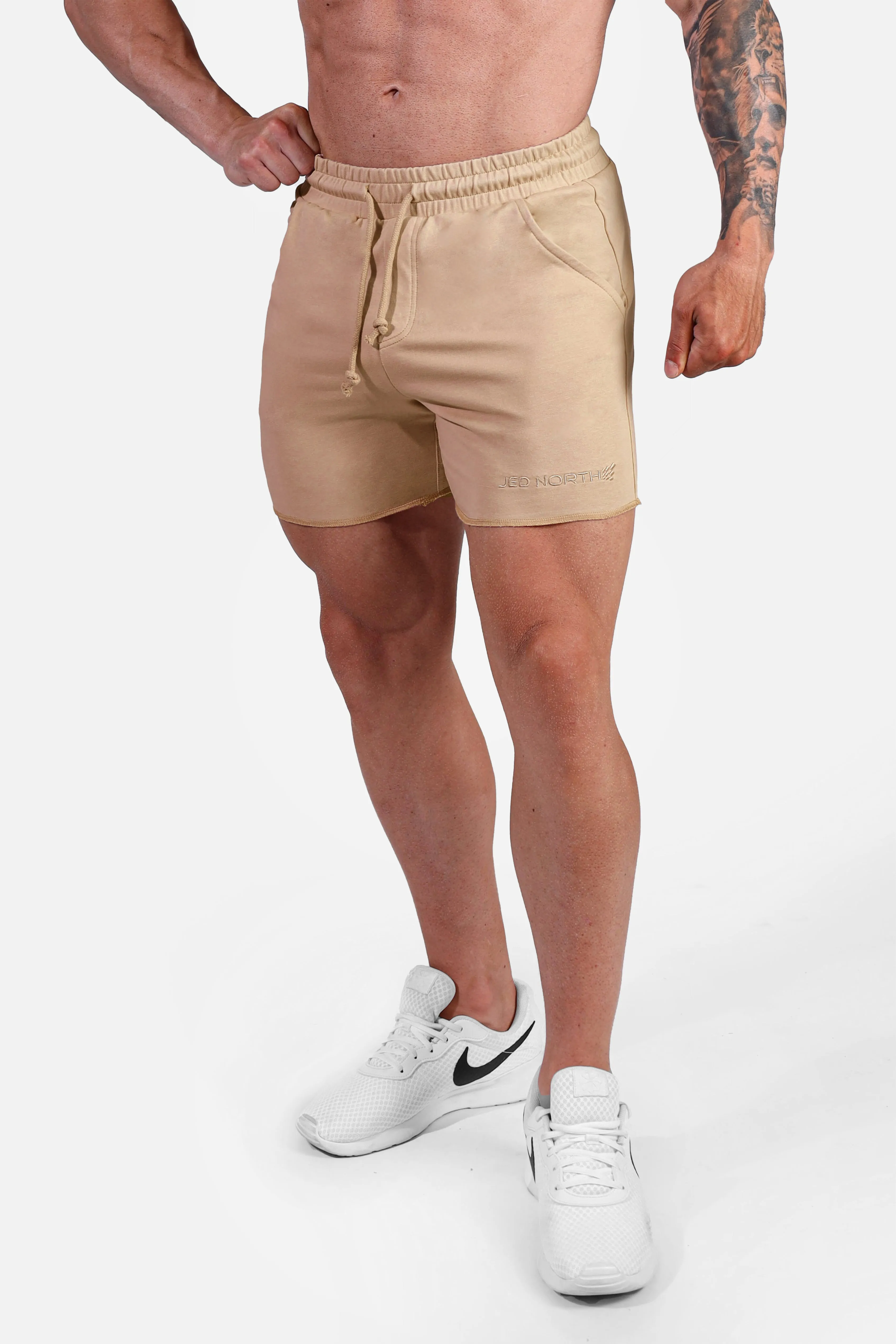 Motion 5'' Varsity Sweat Shorts - Khaki