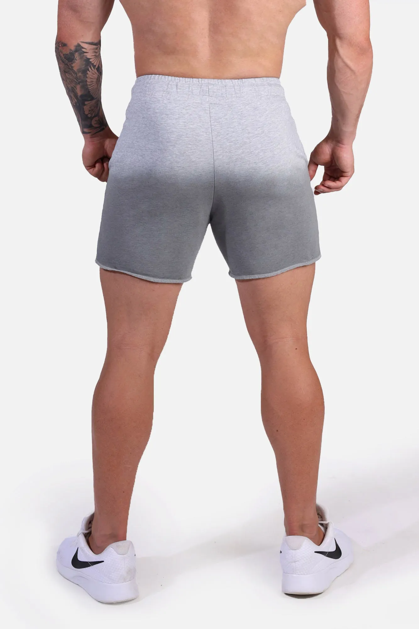 Motion 5'' Varsity Sweat Shorts - Ombré Gray