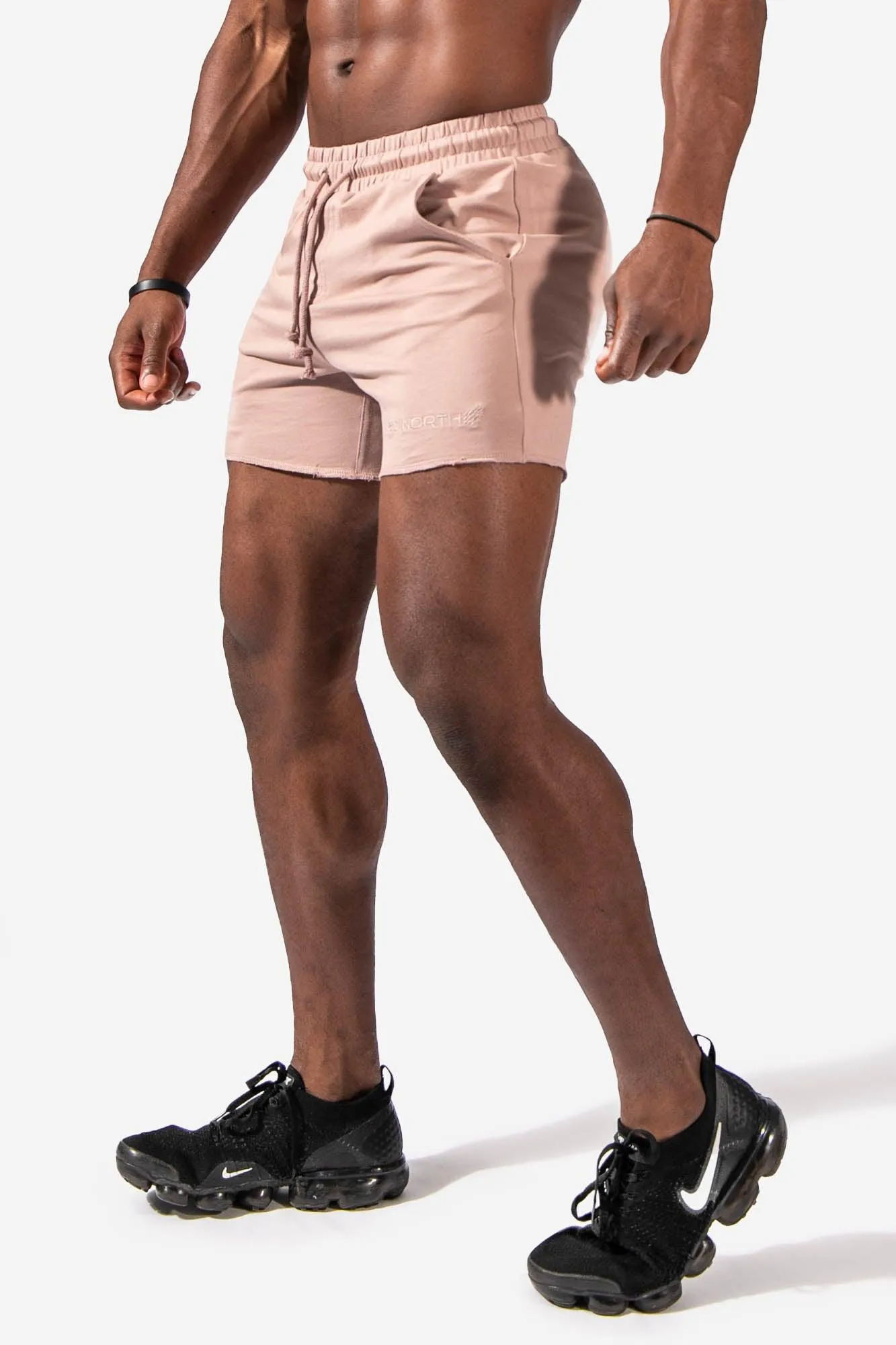 Motion 5'' Varsity Sweat Shorts - Taupe