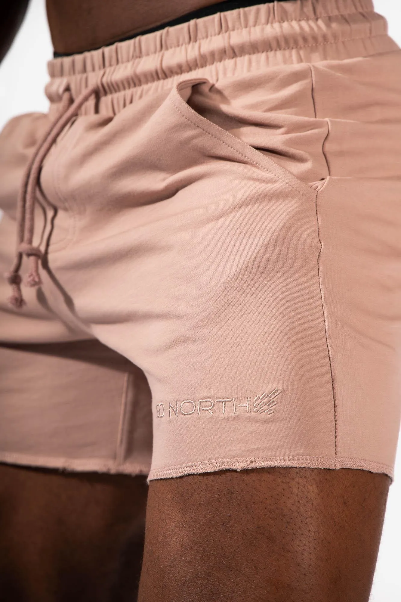 Motion 5'' Varsity Sweat Shorts - Taupe