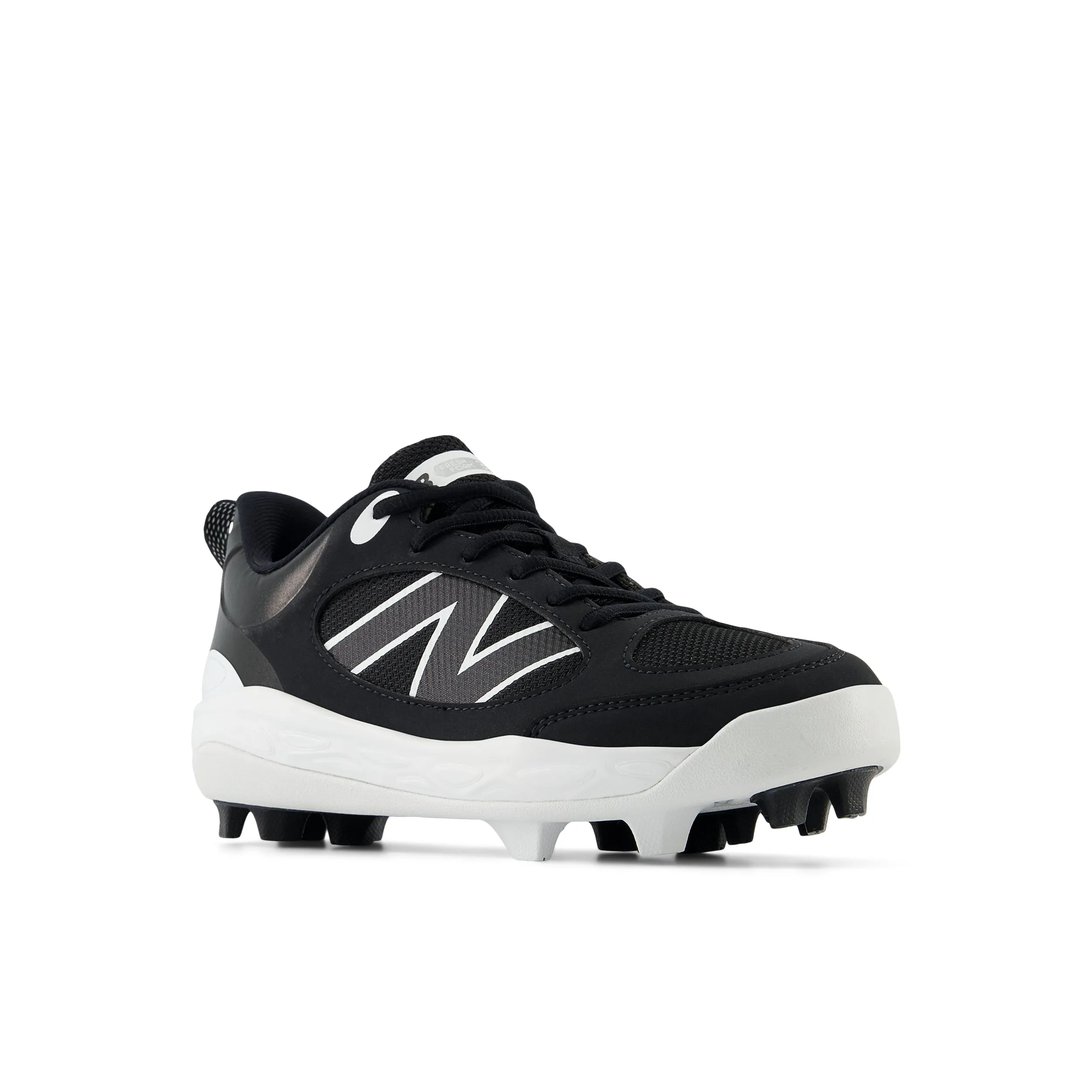 New Balance Fresh Foam J3000BK7 Junior Moulded Cleats - Black