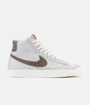 Nike Blazer Mid 77 Vintage Shoes - Vast Grey / Metallic Red Bronze - Sail