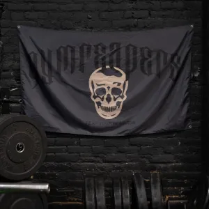 Reap Your Rewards Gym Flag - Tan