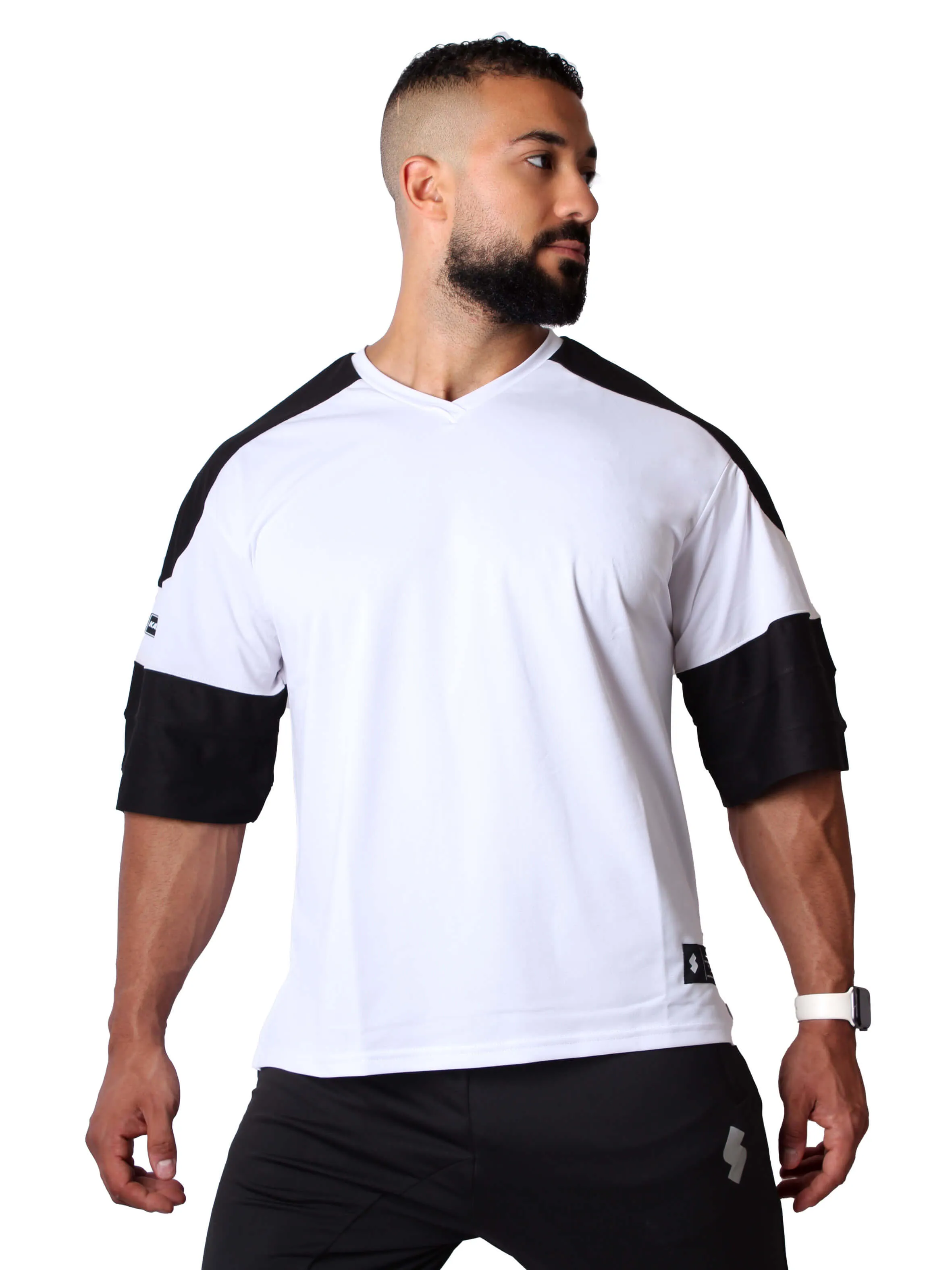 T20 Raider Oversized Hi-Dri Sports Shirt - White