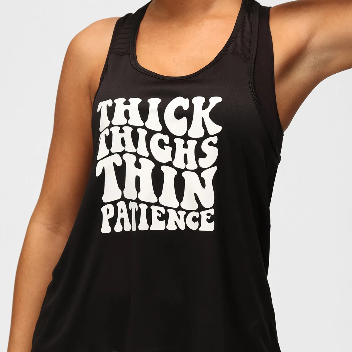 Thick Thighs Mesh Racerback Vest