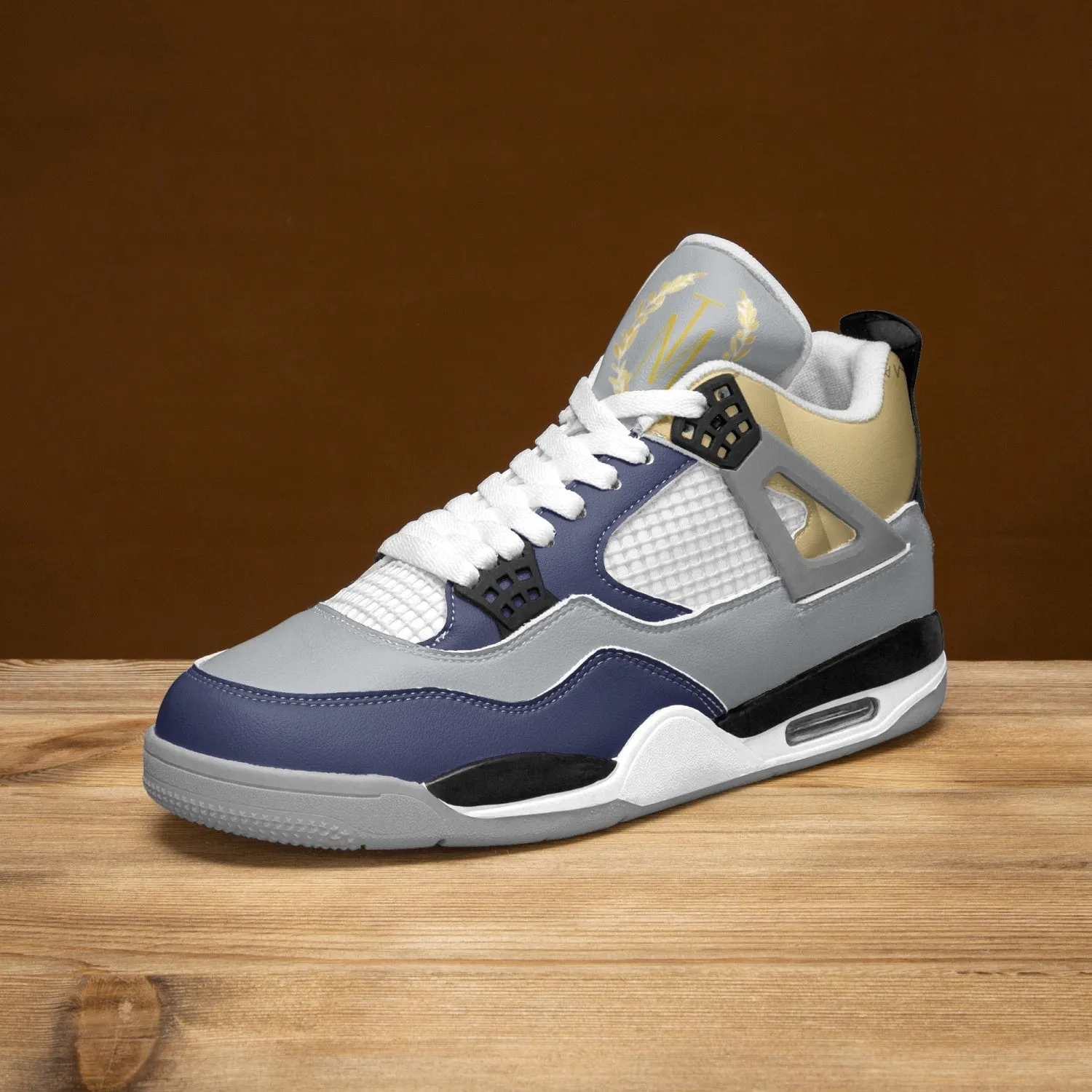 TM J-Edition Air Cushion Basketball Sneakers -Grey Sole