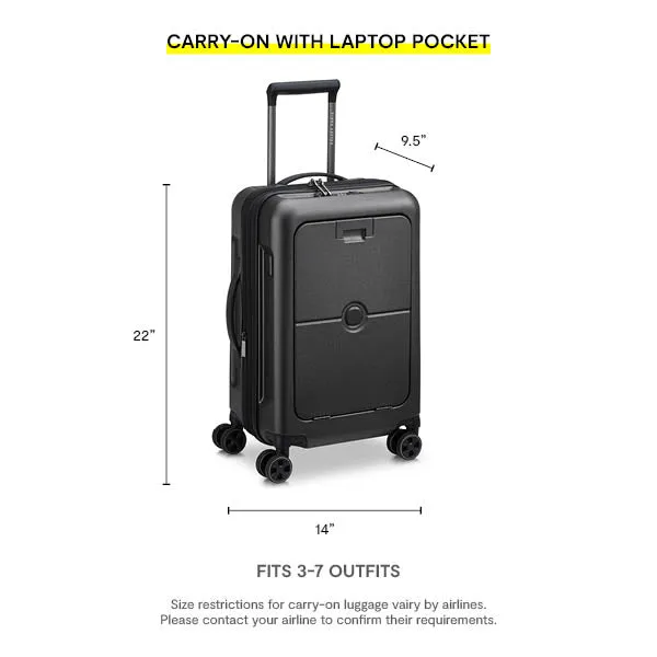 TURENNE 2.0 - Expandable Carry-On with Laptop Pocket