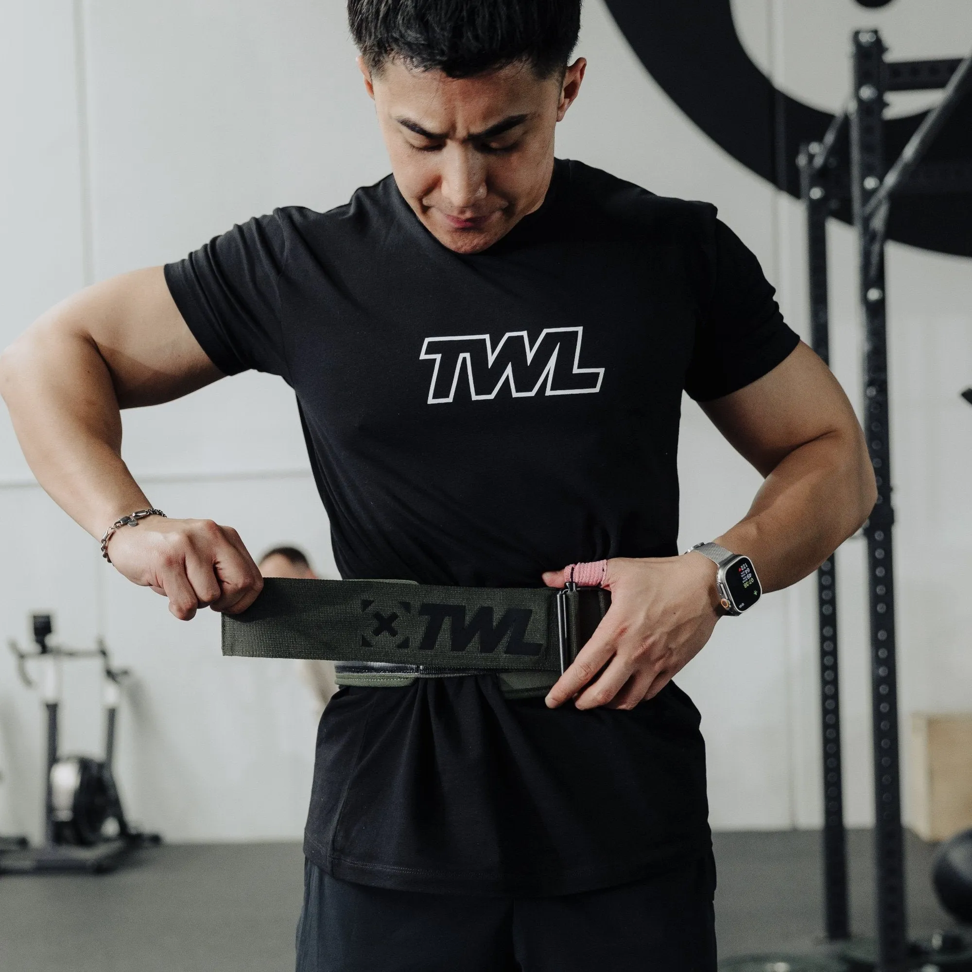 TWL - HYBRID VELCRO LIFTING BELT - DARK KHAKI