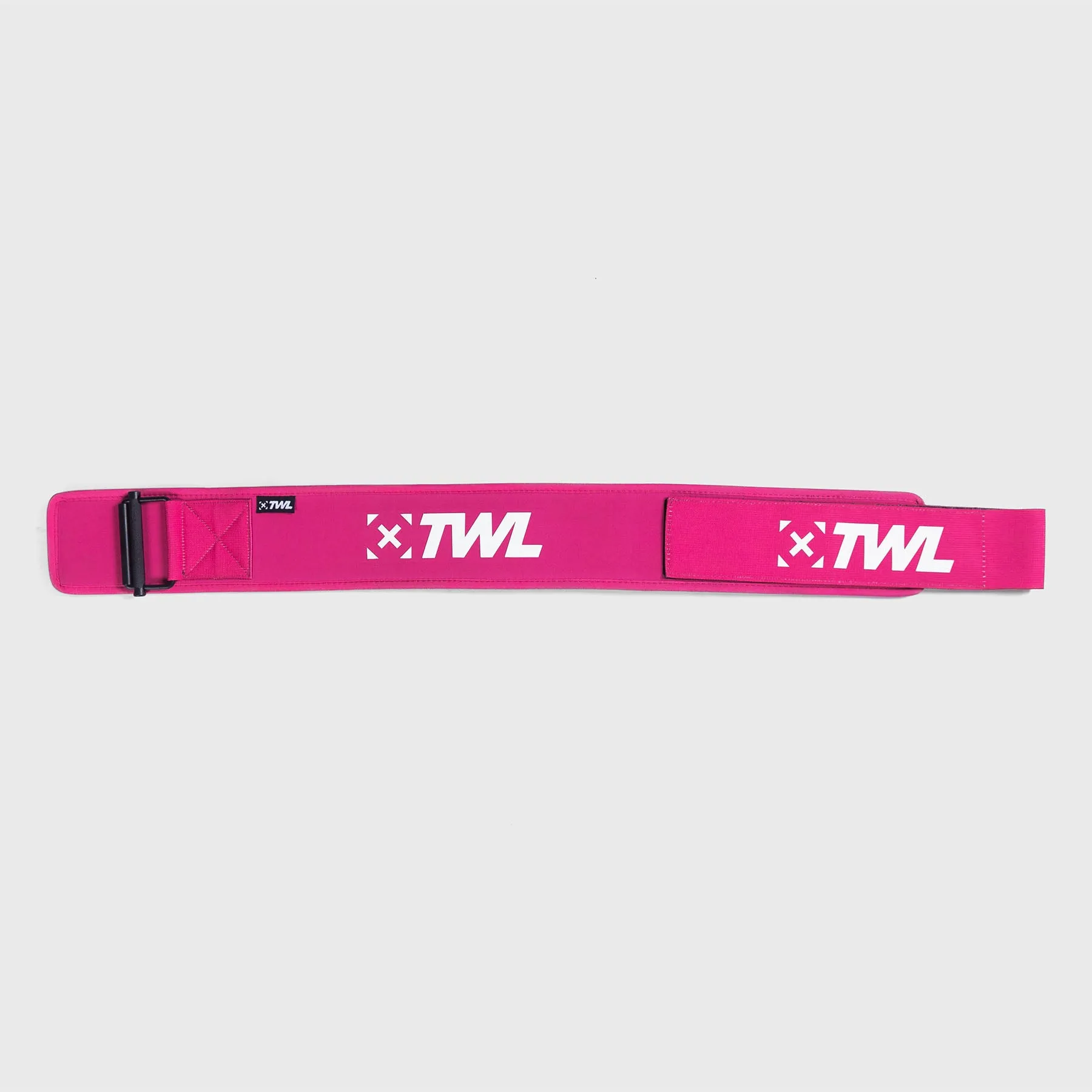 TWL - HYBRID VELCRO LIFTING BELT - RASPBERRY